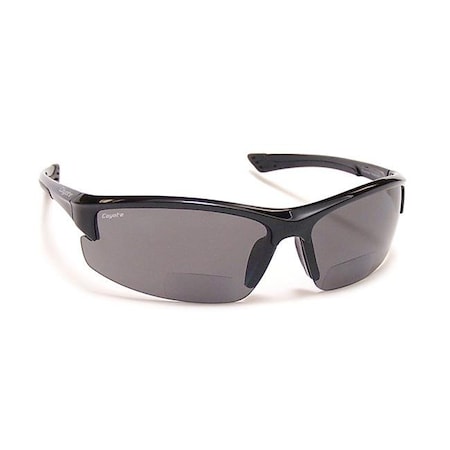 Coyote Visionusa Coyote Eyewear BP-7 Plus 1.50 black-gray BP-7 Polarized Reader Sunglass BP-+1.50 black/gray